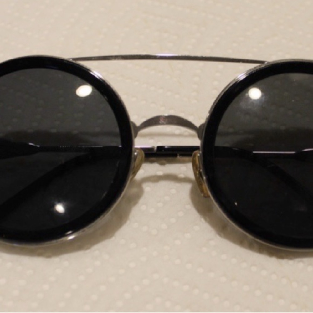Wildfox Black Round Sunglasses